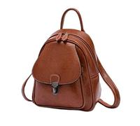 CHCWR Women Genuine Leather Backpack Knapsack Female Travel Bag Real Cowhide Daypack Rucksack (Color : A, Size : One Size)