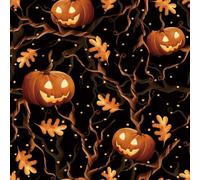 CHDITB Halloween wall decorations,Halloween Wallpaper Self Adhesive,Horror Pumpkin Wall Stickers(44x300cm) Pumpkin Spooky Vinyl Peel and Stick Wallpaper for Kids Bedroom Cabinets Holiday Party Decor