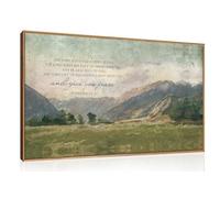 CHDITB Wall Art Christian Gifts,Scripture Bible Verse Canvas Jesus(59x39cm)