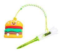 Chdnhe Golf Tee Hanger Anti Lost,Anti Lost Golf Tee Holder Ring | Cartoon Food-Themed Golfer Practice Training Sports Gear for Father Mother Dad Women Boyfriend Men