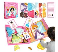 Chdnhe Magnetic Jigsaw Puzzle - Early Learning Toy,Educational Puzzle Game - for Preschoolers Homeschooling Daycare Centers Kindergarten Car Travel Airplane Rides Home School Classroom