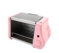 CHDWEY Bread Maker Mini Multifunction maker Toaster electric Baking Bakery roast Oven grill fried eggs Omelette frying pan breakfast machine bread(Pink)