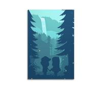 CHDYRNGU De Gravity Falls Art Poster9 Poster Decorative Painting Canvas Wall Posters And Art Picture Print Modern Family Bedroom Decor Posters 12x18inch(30x45cm)