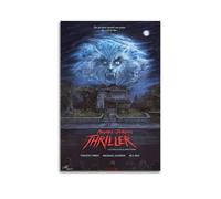 CHDYRNGU Michael Jackson Music Album Thriller Poster Poster Decorative Painting Canvas Wall Posters And Art Picture Print Modern Family Bedroom Decor Posters 08x12inch(20x30cm)