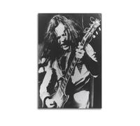 CHDYRNGU Poster of Guitarist Paul Kossoff Poster Decorative Painting Canvas Wall Posters And Art Picture Print Modern Family Bedroom Decor Posters 08x12inch(20x30cm)