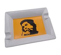Che Ceramic Cigar Ashtray with Two Positions, 210 X 170 X 35mm