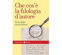 Che cos'è la filologia d'autore