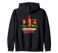 Che-Guevara, Bolivar, Castro, Revolution, Guerilla, Che Zip Hoodie