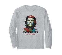 Che Guevara Cuba Rebel Signature Revolutionary Freedom Long Sleeve T-Shirt