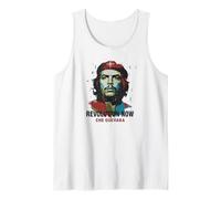 Che Guevara Cuba Rebel Signature Revolutionary Freedom Tank Top