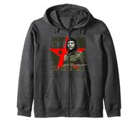 Che Guevara Cuba Rebel Signature Revolutionary Freedom Zip Hoodie