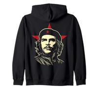 Che Guevara Hoodie Cuba Revolution Rebel Vintage Cuban Zip Hoodie