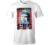 Che Guevara Men's MECHEGDTS007 t Shirt, Blanc, M