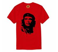 Che-Guevara Men's T-Shirt Viva La Revolution Castro Cuba Havana S - 3XL Red