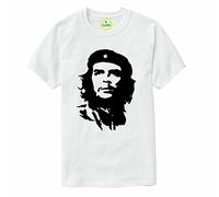 Che-Guevara Men's T-Shirt Viva La Revolution Castro Cuba Havana S - 3XL White
