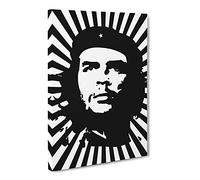 Che Guevara Modern Canvas Wall Art Print Ready to Hang, Framed Picture for Living Room Bedroom Home Office Décor, 24x16 Inch (60x40 cm)