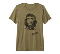 Che Guevara Portrait Signature Guerrilla Cuba Premium T-Shirt