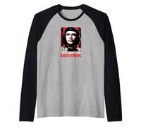 Che Guevara Rebel Cuban Guerrilla Revolution Raglan Baseball Tee