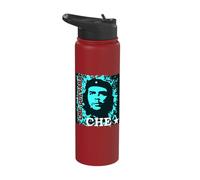 Che Guevara Rebel Cuban Guerrilla Revolution Stainless Steel Insulated Water Bottle