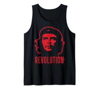 Che Guevara Revolution Shirt Cuba Cuban Rebel Red Tank Top
