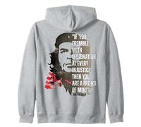 CHE GUEVARA Revolutionary Quote. Zip Hoodie