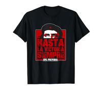Che Guevara Shirt Che Hasta La Victoria Siempre Revolution Value Graphic T-Shirt, Men, Black, S