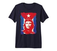 Che Guevara Shirt Cuba Flag Cuban Revolution Rebel Premium T-Shirt