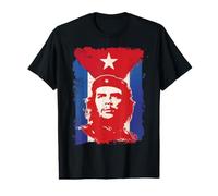 Che Guevara Shirt Cuba Flag Cuban Revolution Rebel Value Graphic T-Shirt