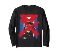 Che Guevara Shirt Cuban Flag Cuba Patriotic No Che Long Sleeve T-Shirt