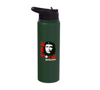 Che Guevara Shirt Cuban Guerrilla Revolution Che Stainless Steel Insulated Water Bottle