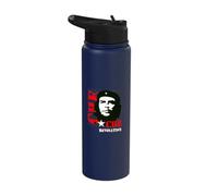 Che Guevara Shirt Cuban Guerrilla Revolution Che Stainless Steel Insulated Water Bottle