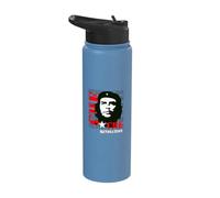Che Guevara Shirt Cuban Guerrilla Revolution Che Stainless Steel Insulated Water Bottle