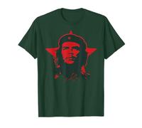 Che Guevara Shirt El Che Military Green Revolution Rebel T-Shirt