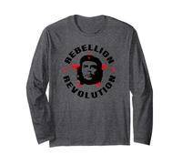 Che Guevara Shirt Rebel Cuban Shirt Guerrilla Revolution Long Sleeve T-Shirt