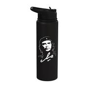 Che Guevara Shirt Rebel Signature Guerrilla Icon Revolution Stainless Steel Insulated Water Bottle