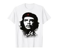 Che Guevara Shirt Revolution Rebel Value Graphic T-Shirt, Men, White, S