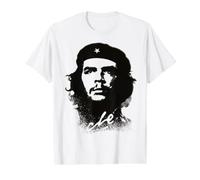 Che Guevara Shirt Revolution Value Graphic T-Shirt, Men, White, L
