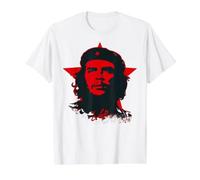 Che Guevara Shirt Star Red Value Graphic T-Shirt, Men, White, S
