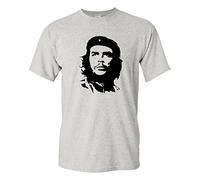 Che Guevara T Shirt - Classic Retro tee Ash Grey XXL