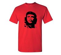 Che Guevara T Shirt - Classic Retro tee Red XL