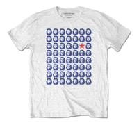 Che Guevara T Shirt Portrait Heads Cuban Revolution new Official Mens White