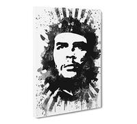 Che Guevara V3 Modern Canvas Wall Art Print Ready to Hang, Framed Picture for Living Room Bedroom Home Office Décor, 30x20 Inch (76x50 cm)
