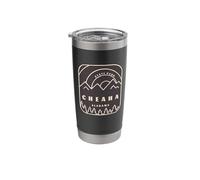Cheaha Park Mountains Sunset and Pine Trees Stainless Steel Insulated Tumbler