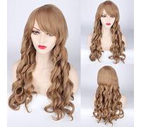 Cheap anime colorful pony Cosplay Wigs Fake Heat Resistant Synthetic Hair purple blue Halloween Christmas Wigs +wigs cap One Size PL-231-2