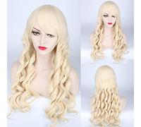 Cheap anime colorful pony Cosplay Wigs Fake Heat Resistant Synthetic Hair purple blue Halloween Christmas Wigs +wigs cap One Size PL-231-3