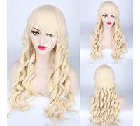 Cheap anime colorful pony Cosplay Wigs Fake Heat Resistant Synthetic Hair purple blue Halloween Christmas Wigs +wigs cap One Size PL-231-3