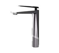 Cheap Basin Tap Hot and Cold Basin Faucet Bathroom Wash Basin Gun Gray Above and Below Basin Faucet,Gray High