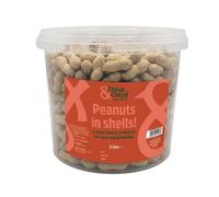 Cheap & Chirpy Wild Bird Peanuts In Shells - 3 Litre Tub - Whole Bird Nuts - Raw Peanuts for Wild Birds - Essential Squirrel Food