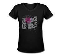 Cheap Female Wwe Aj Lee V-neck T Shirt Large