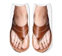 cheap items warehouse deals clearance Ladies Thermal Socks 3D Pattern Manicure Print Socks Funny Hidden Running Socks Women Personalized Ladies Bed Socks Long/Short womens socks size 6-8 uk multipack